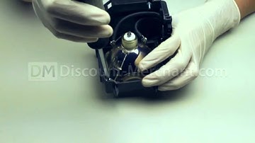 Sony LMP-H201 Projector Lamp Replacement Video Guide