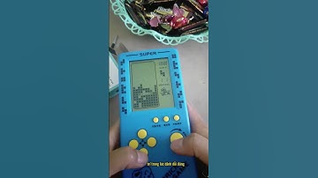 Khám Phá Bí Mật Đằng Sau Máy Chơi Game Xếp Hình Cầm Tay - Cảm Giác Nostalgia  #maychoigamecamtay