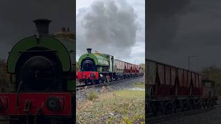 Ashington No.5 screams up the bank #train #steamengine 26/10/25