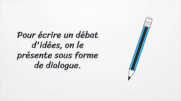 Comment faire un débat argumenté ?