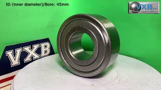 5309ZZ Double Row Angular Ball Bearing 45x100x39.7mm