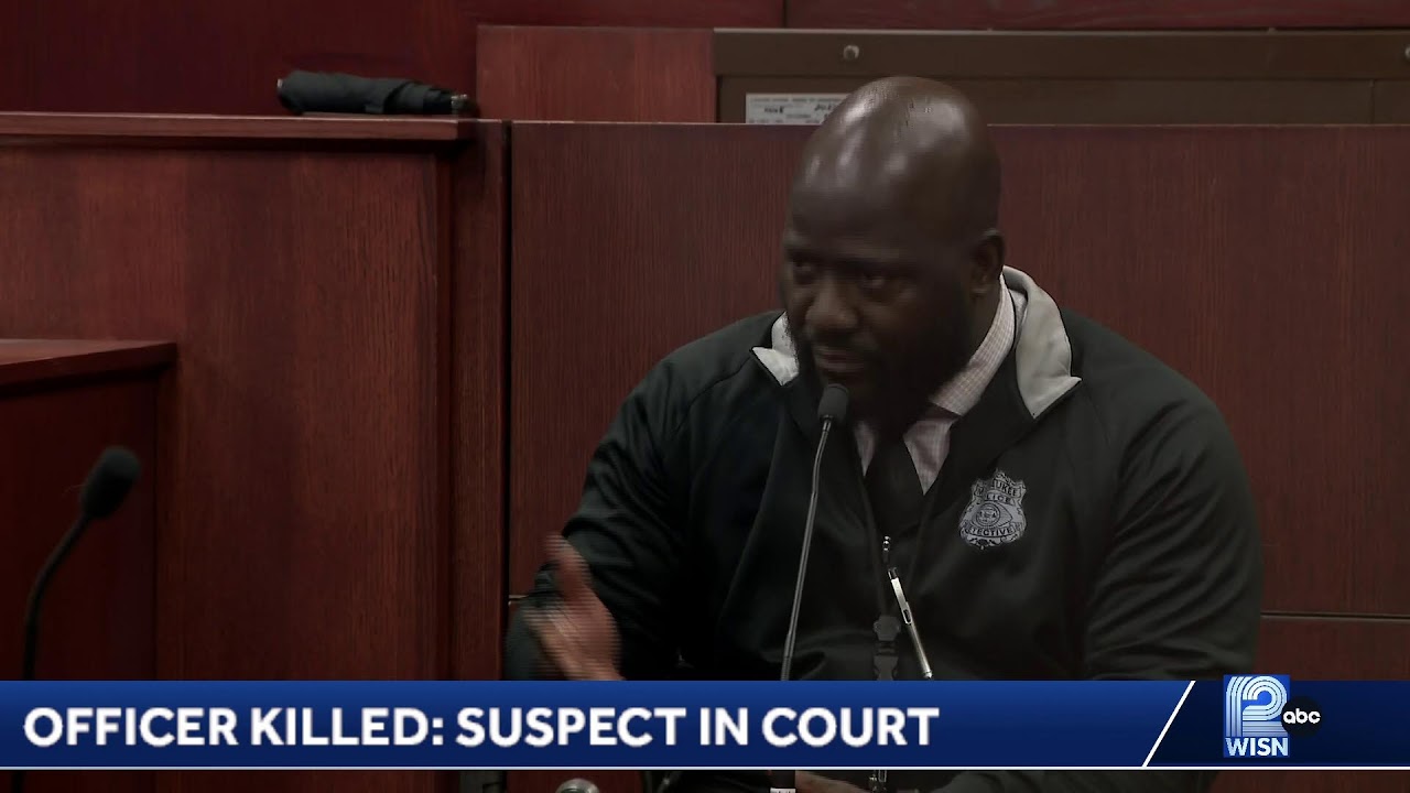 Tremaine Jones preliminary hearing for the shooting of two Milwaukee officers, killing one