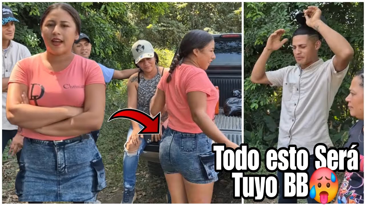 Carlos hoy si tuvo que Apret4r los Hvebos/Jenni en frente de El mandó estas palabras a su enamorado