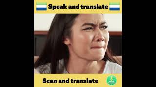 Instant voice translator, camera translator for smartphone