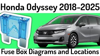 2019 honda odyssey cigarette lighter fuse location Ody EX Box A Diagram 2019 Honda Odyssey fuse box