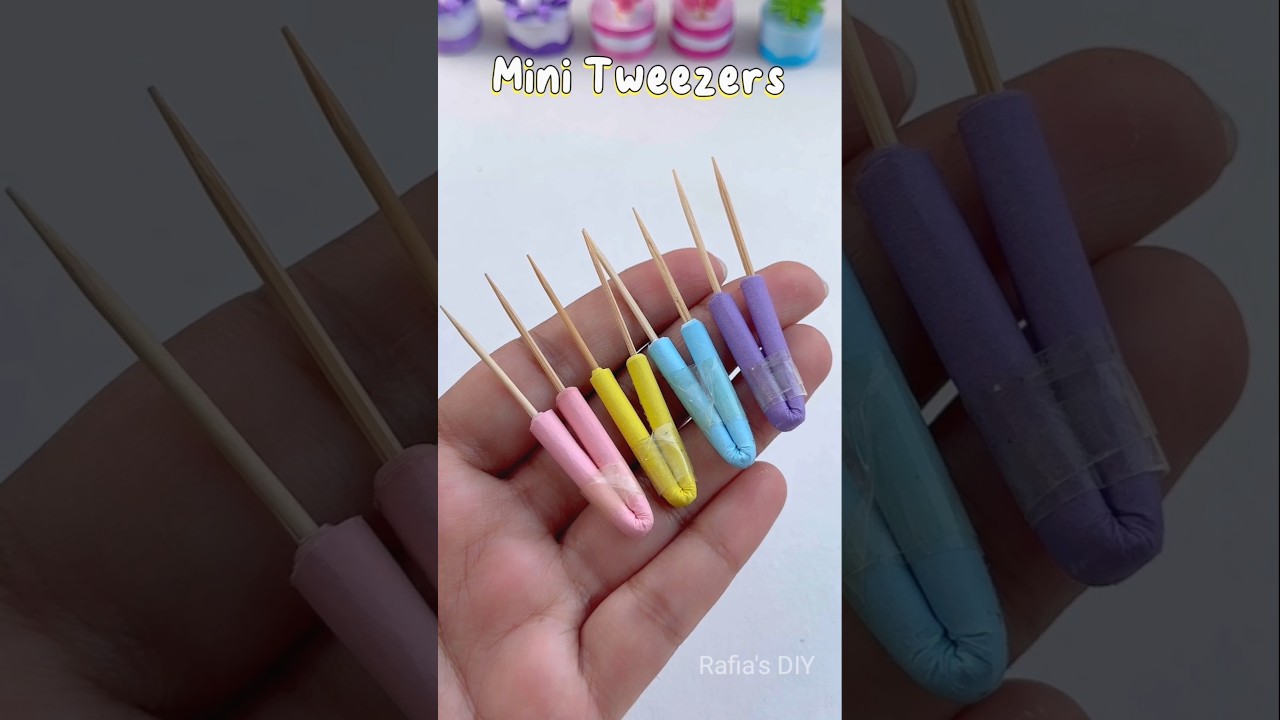 DIY mini tweezer ✨ 