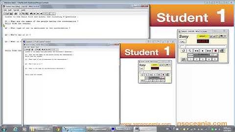 Sony Virtuoso Language Lab demonstration