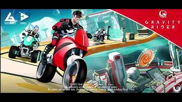 Gravity Rider Gameplay #2| Space Bike Racing Game Online.