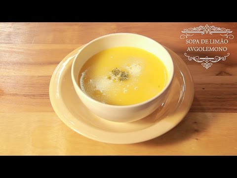 Vídeo: Sopa De Limão