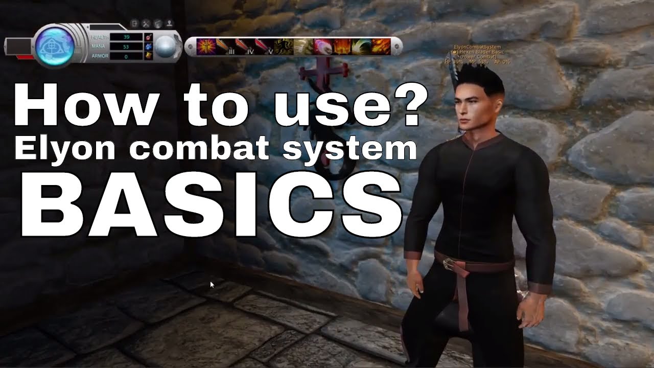 [ ElyonCS tutorials ] Ep2 - How to use Elyon combat system ( Basics )