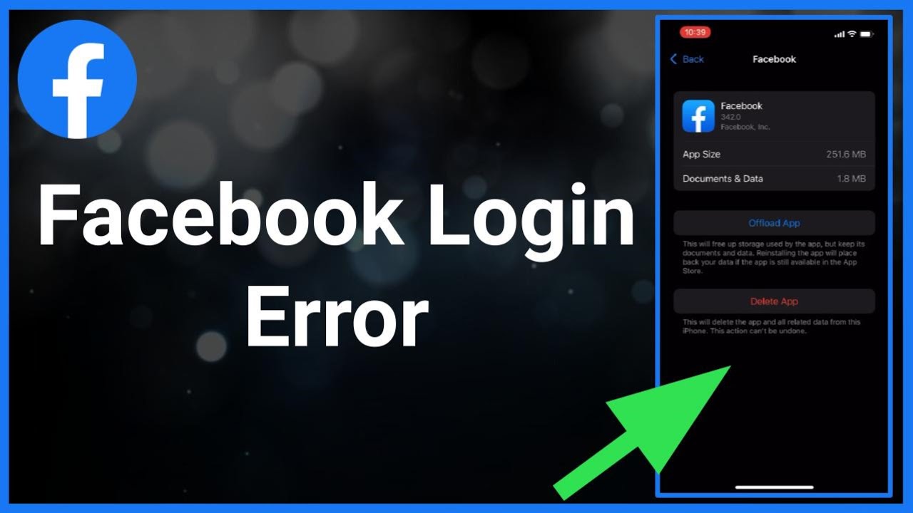 How To Fix Facebook Login Error On iPhone 