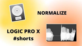 Logic Pro X [7] Normalize #shorts
