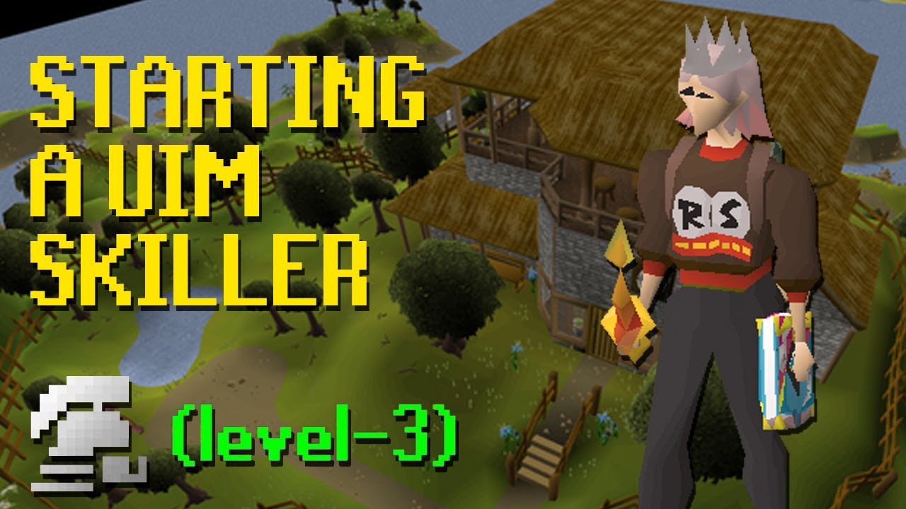 EP1 - First Day as a Level 3 UIM Skiller in OSRS - YouTube