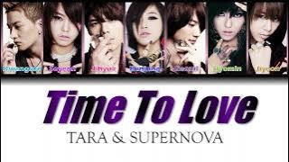T-ARA & SUPERNOVA - TIME TO LOVE (Color Coded Lyrics / Eng Sub)