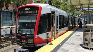 SF Muni 2024 Siemens S200 LRV4 #2140 on Route N Judah