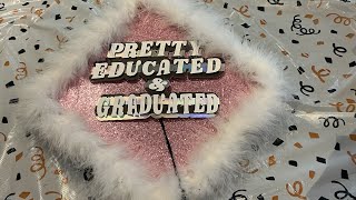 Graduation Cap Idea for Girls 2026 | Sparkly & Extra