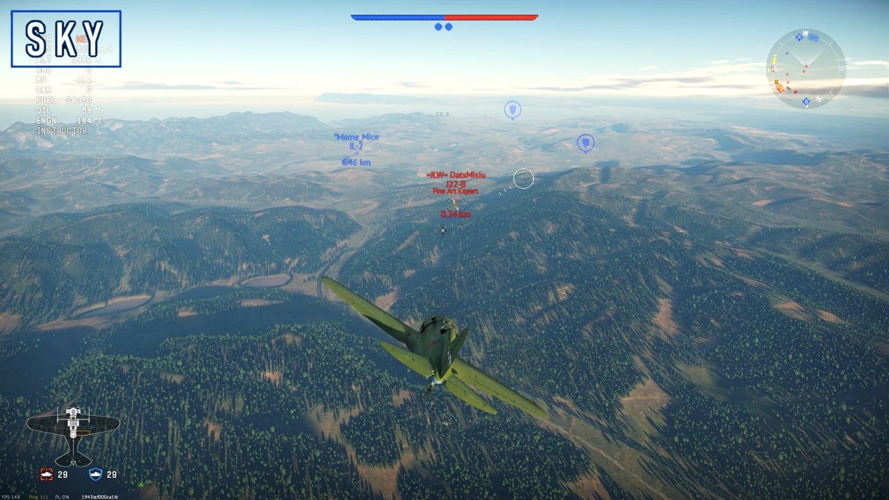 War Thunder: Soviet Fighter Gameplay ( NO COMMENTARY )  