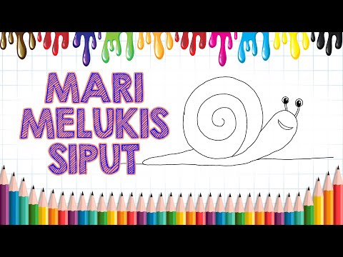 Video: Cara Melukis Siput