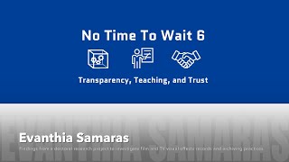 No Time To Wait - S06E25 - Film and TV visual effects archiving practices - Evanthia Samaras