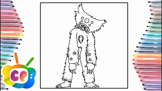 Killy Willy coloring page/Poppy Playtime coloring page/ Cajama - You Did Me Wrong [NCS Release]