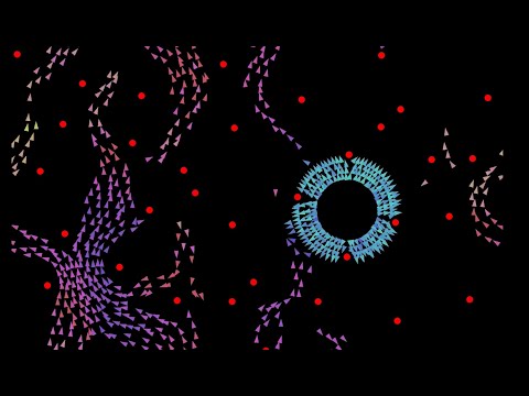 Boids flocking simulation demo