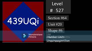 2048Tiles by MH2147【Part#3】Level 401~600 (5NTr to 4NQi)