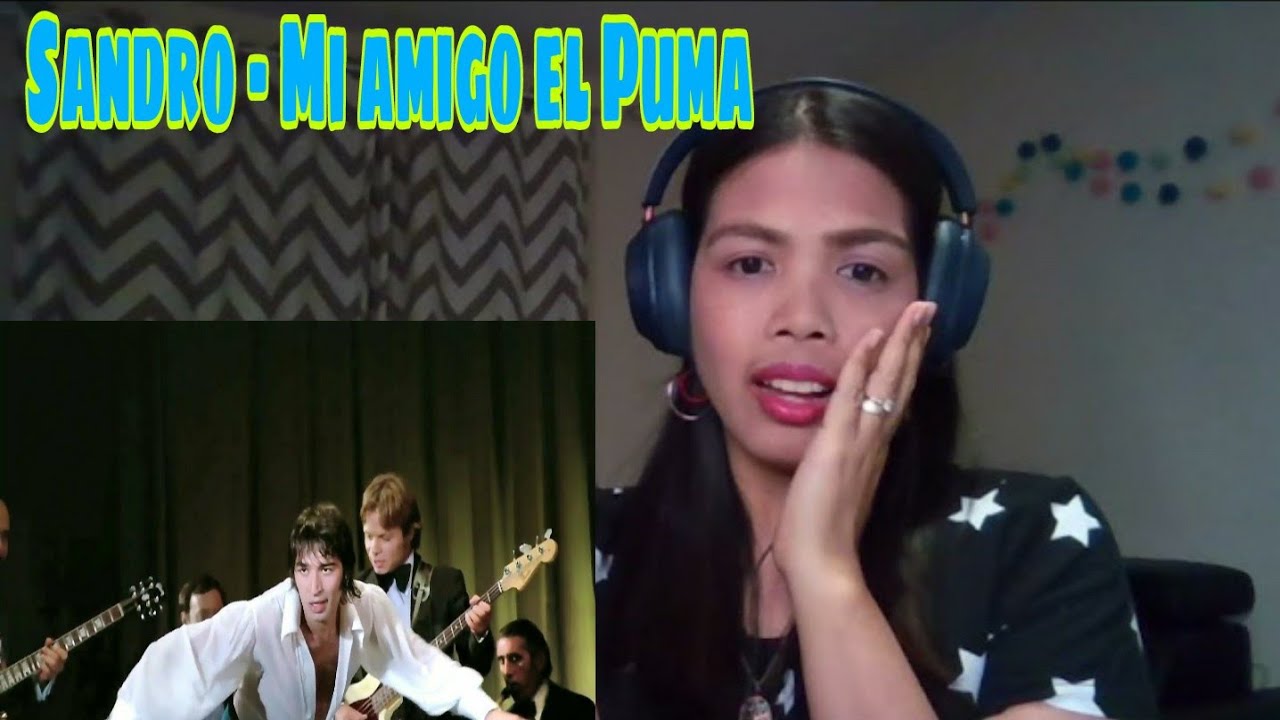 Its MyrnaG REACTS TO Sandro - Mi amigo el Puma (HD Real 