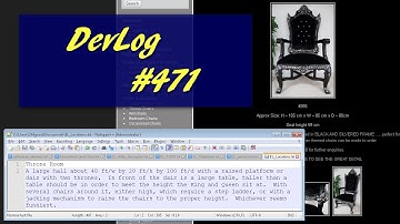 Building a throne room in Blender part 15 - Enchanted Lands Devlog #471