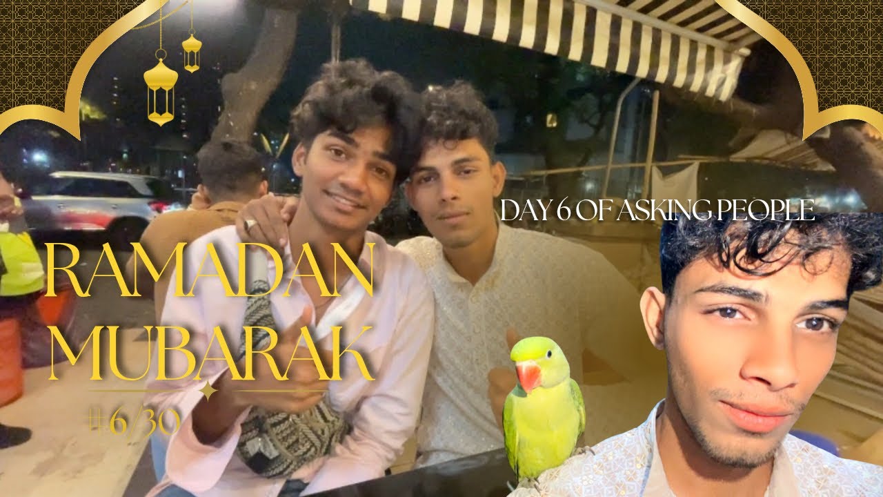 6/30 Ramadan Mubarak 🌙 to asking people for Iftaar 🫶