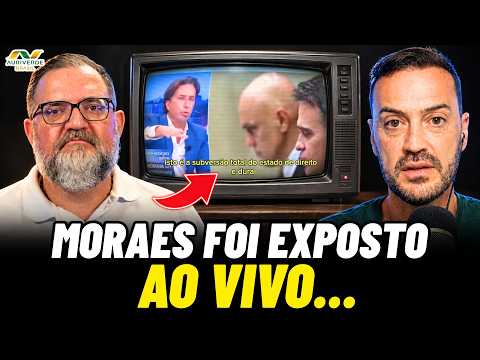 Portuguese TV surprises and harshly criticizes Moraes live!