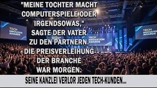 Auf Papas Business Gala stand auf meinem Badge „IT Support“ –dann verneigte sich der Keynote Sp