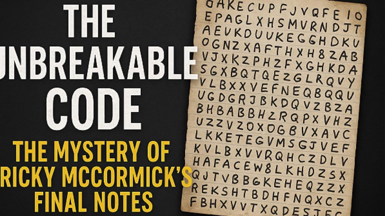 The Unbreakable Code: The Mystery of Ricky McCormick’s Final Notes ...