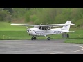 Cessna 172 Skyhawk SP Taxi & Shutdown at Princeton Airport (39N)