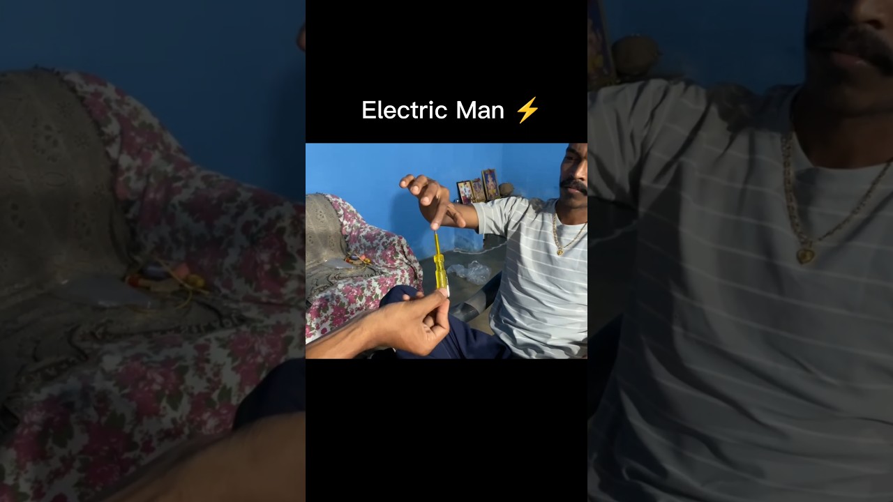 ⚡ Shocking Experiment! High Voltage Electric Man Challenge with My Friend ⚡