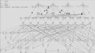 Binary Numbers to Seven Segment Display Circuit