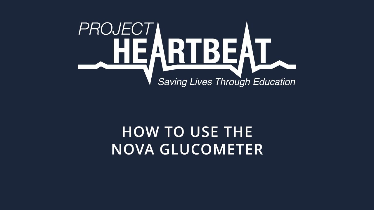 How To Use The Nova Glucometer YouTube How To Use The Nova Glucometer YouTube