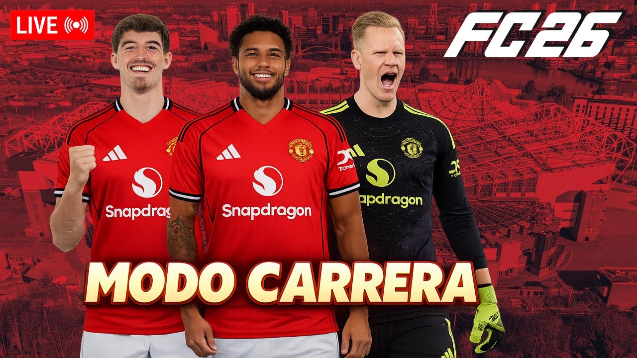 🔴 FINAL DEL MERCADO INVERNAL & PARTIDAZO CONTRA ARSENAL - MODO CARRERA MANCHESTER UNITED #2 | FC 26