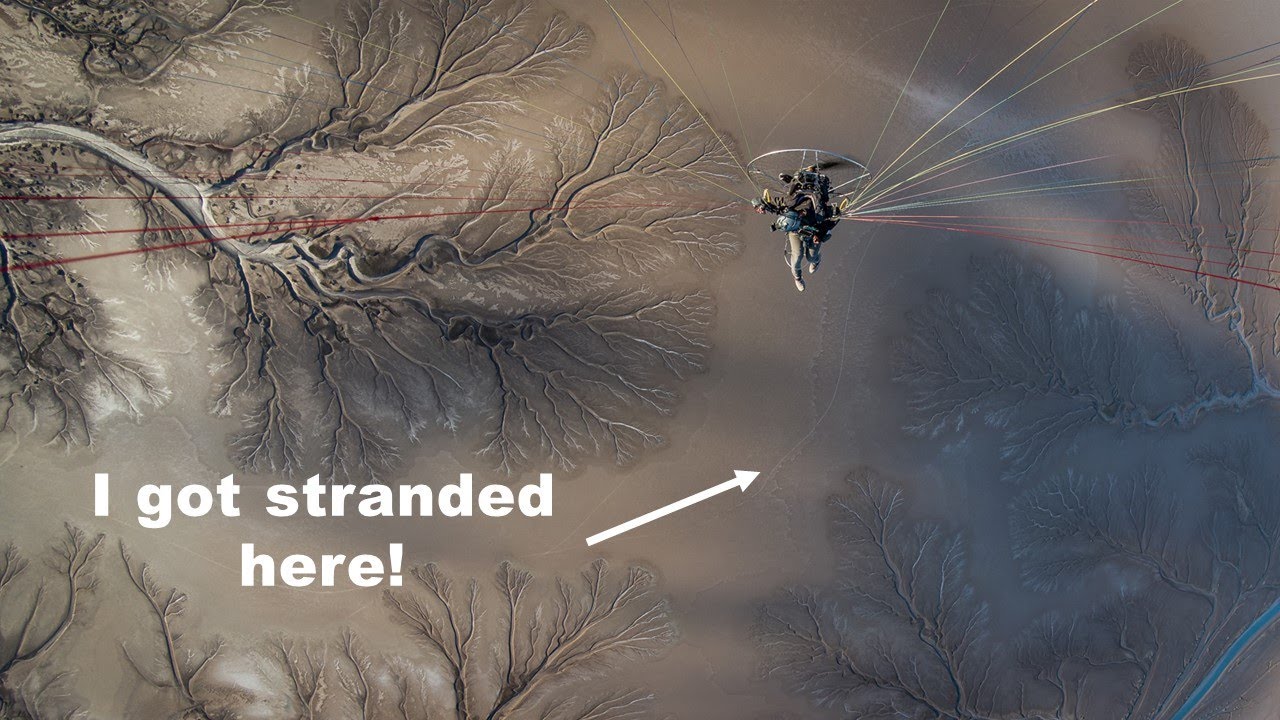 Flying over the Colorado River Delta and getting stranded!