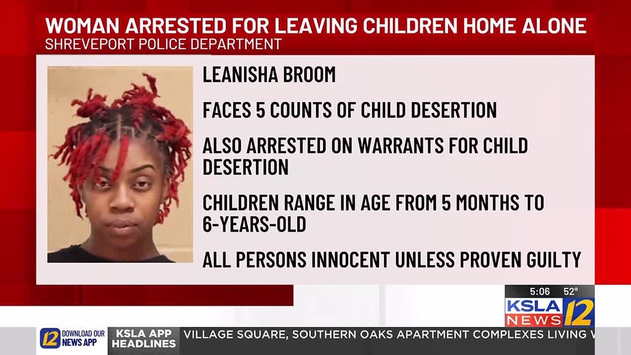 Woman accused of leaving 5 children home alone for days - YouTube
