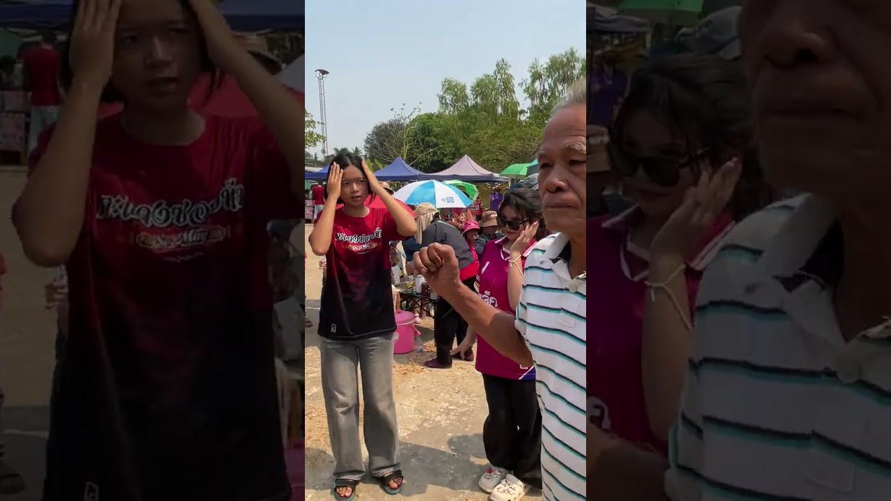 สาวๆฟ้อนหมอลำม่วนๆ