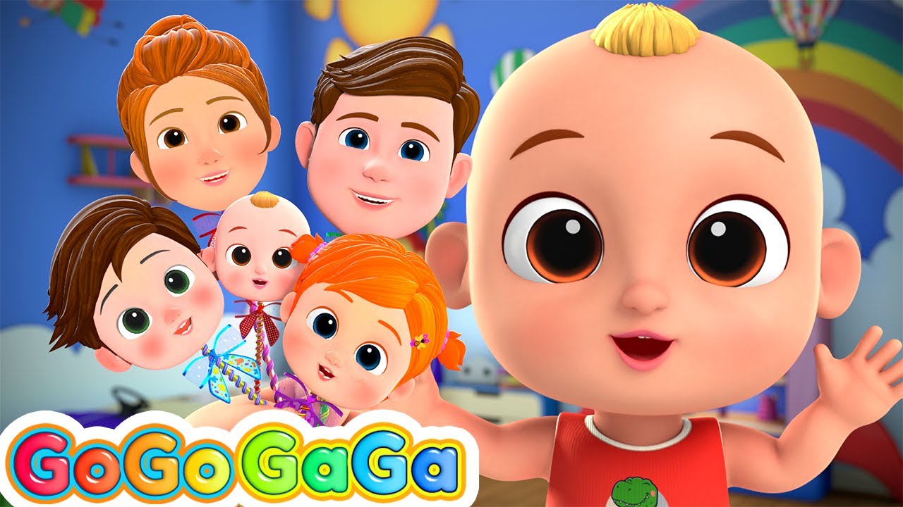 Finger Family Song ✋ | GogoGaga Nursery Rhymes & Kids Songs