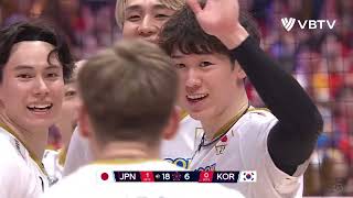 Japan 🇯🇵 vs Korea 🇰🇷 | Semi Final Highlights | AVC Men's Continental Championship 2026