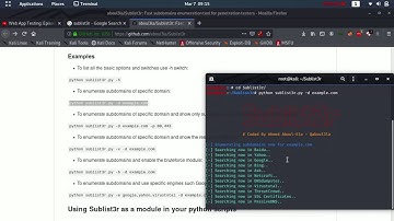 Sublist3r - Subdomains Enumeration with Kali Linux | Recon : Sublist3r DNS Discovery
