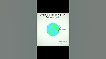 Orbital mechanics in 30 seconds