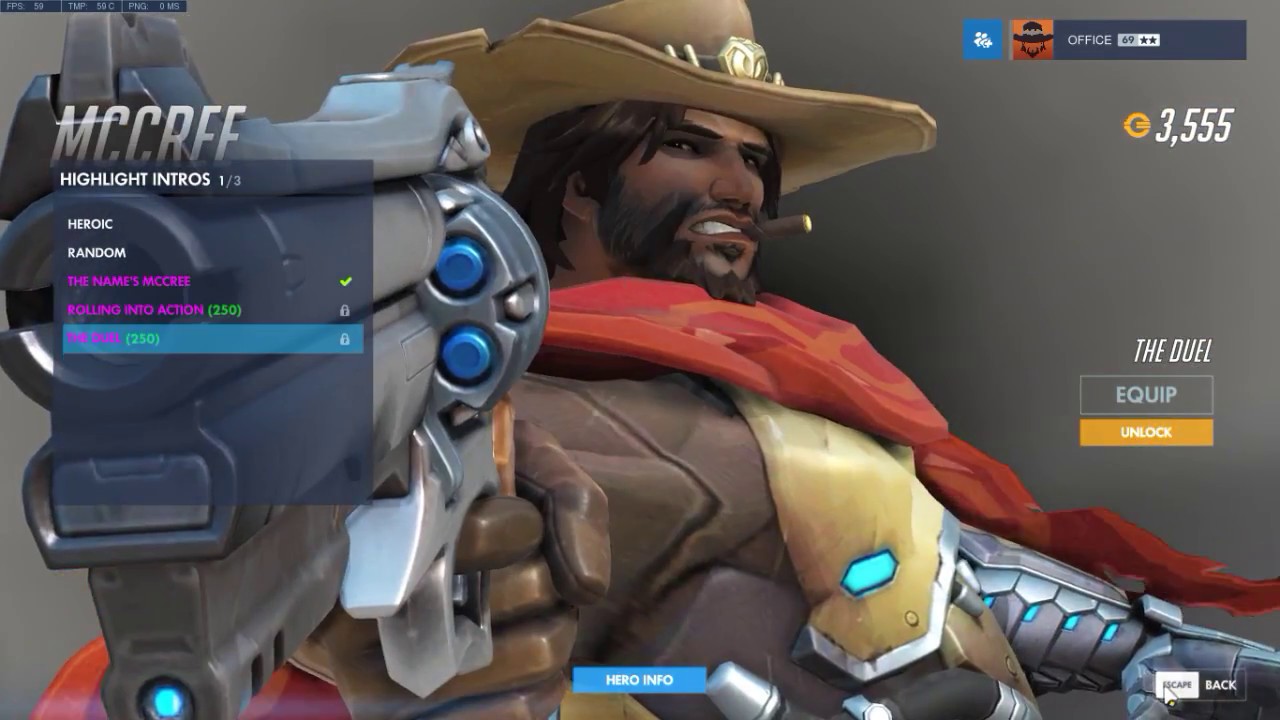 Overwatch Mccree Hero Gallery