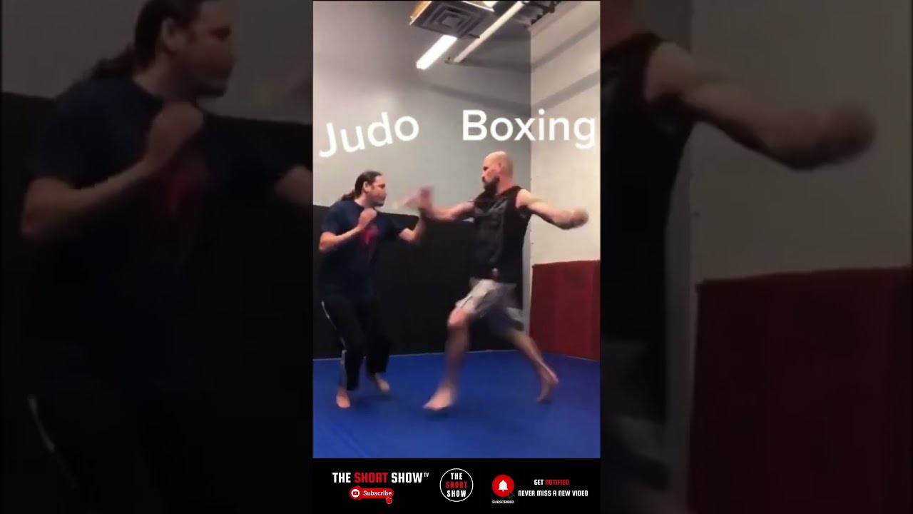 When Judo meets Boxing #shorts #funny #judo #boxing