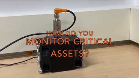 IFM IO-Link Vibration: Broken Fan Demo