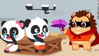 Hedgehog Wanna Make Friends with Baby Panda | Picture Book Cartoon | Sharing Song | BabyBus