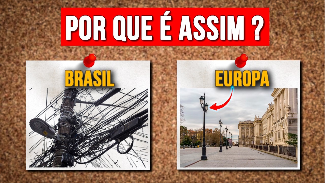 Por que a FIAÇÃO ELÉTRICA no Brasil é um CAOS? Documentário Completo