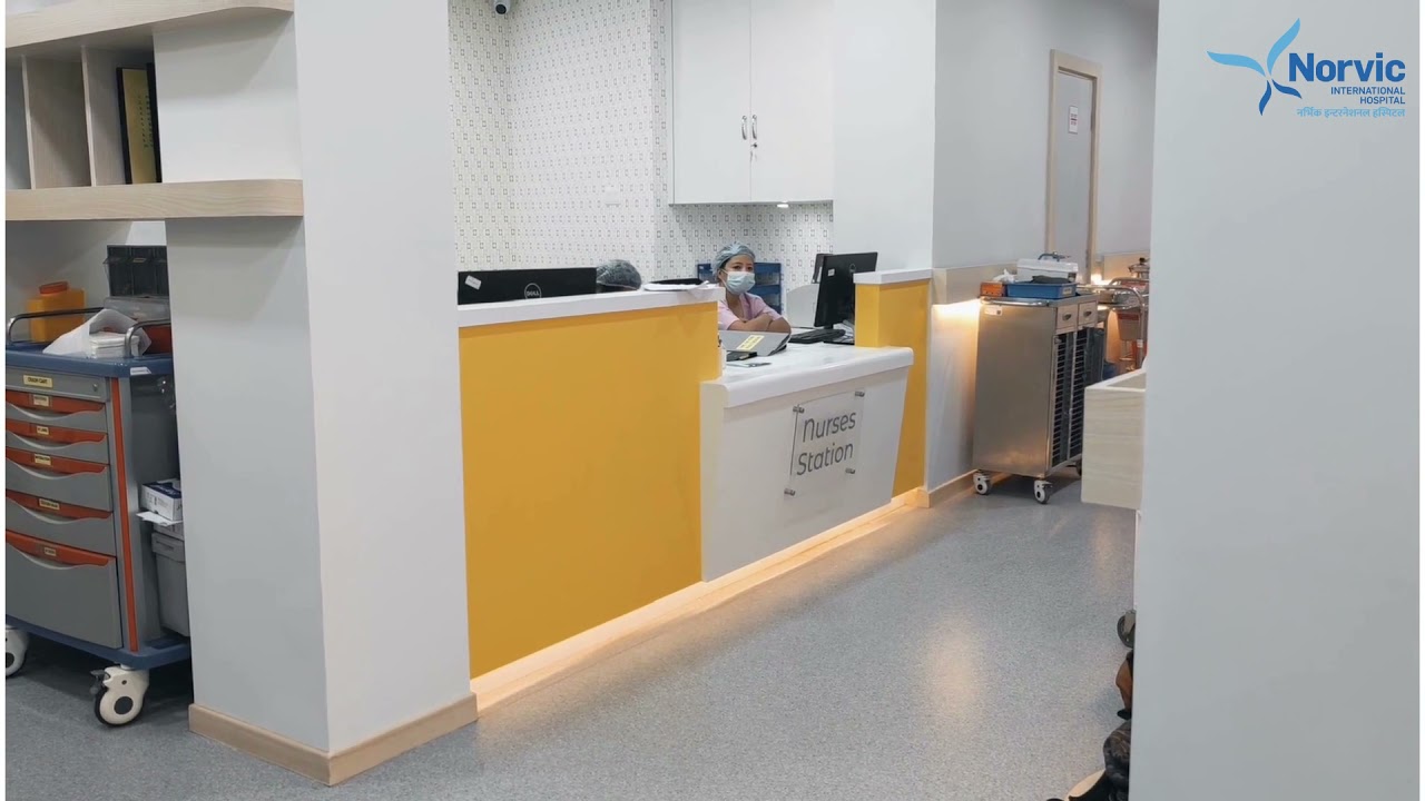 Glimpse of New Norvic IPD floor...